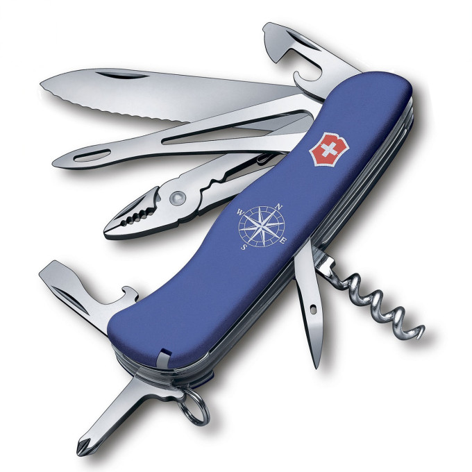 Нож Victorinox Skipper 0.9093.2W, синий